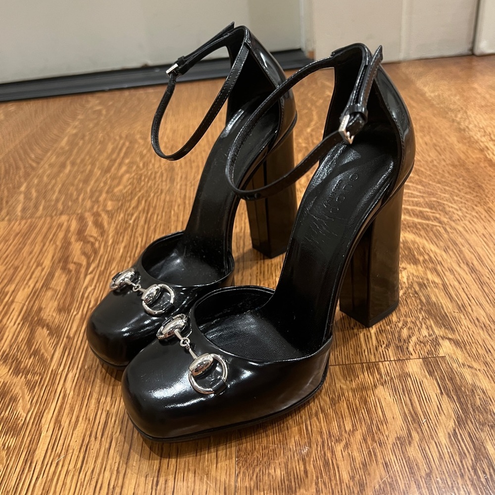 Gucci Mary Jane Heels Size 36